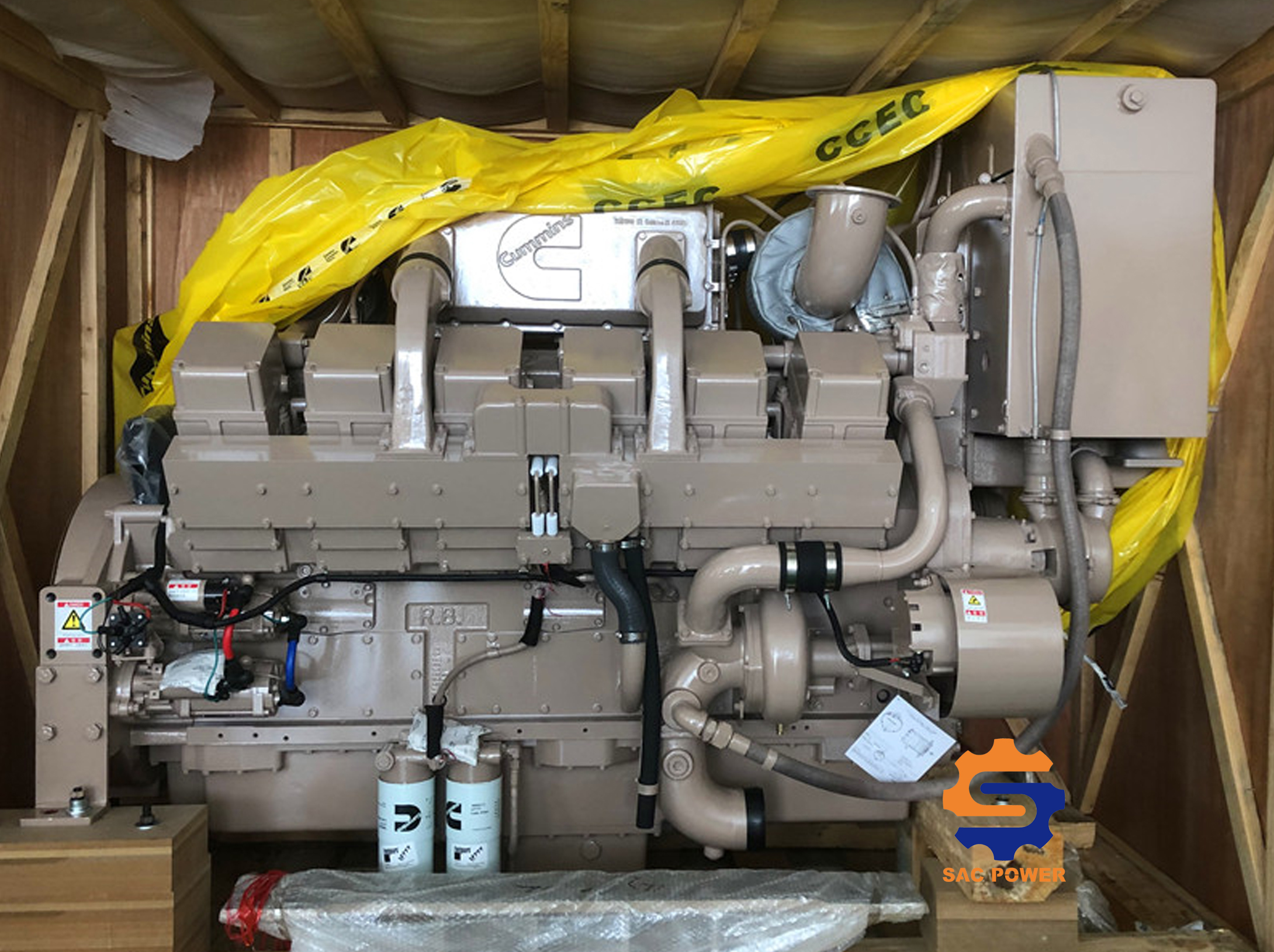 Cummins KTA38-M800 Marine Engine(图1)