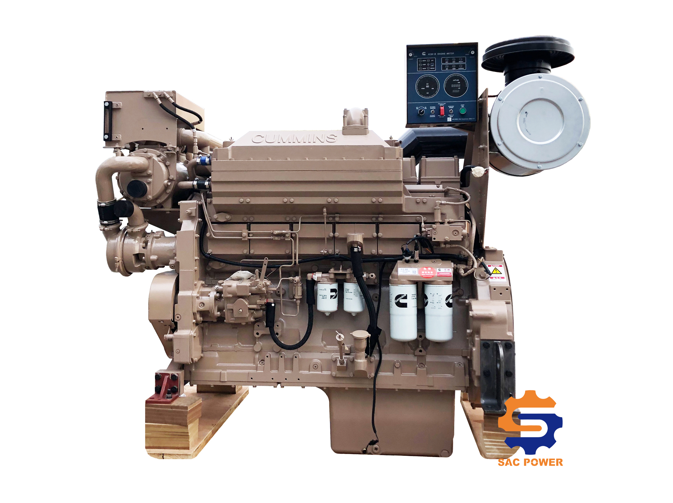Cummins KTA19-M3 Marine Engine for Fishing Boat(图1)